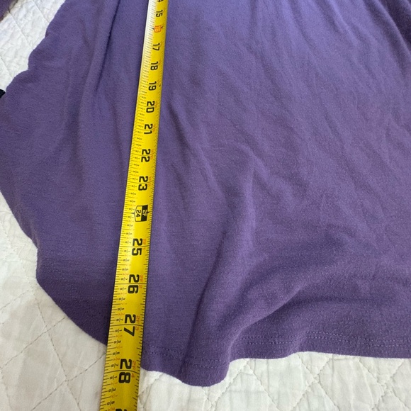 Zenana Premium Purple Long Sleeve Women’s Size M Top - Picture 8 of 10